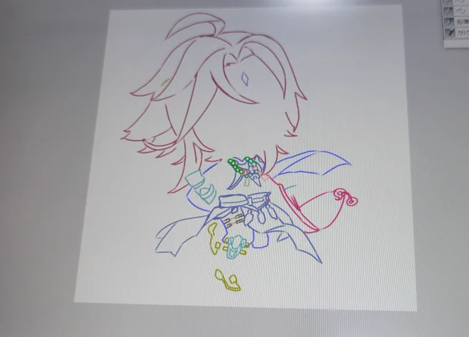 これだけで誰描いてるのか分かるね
