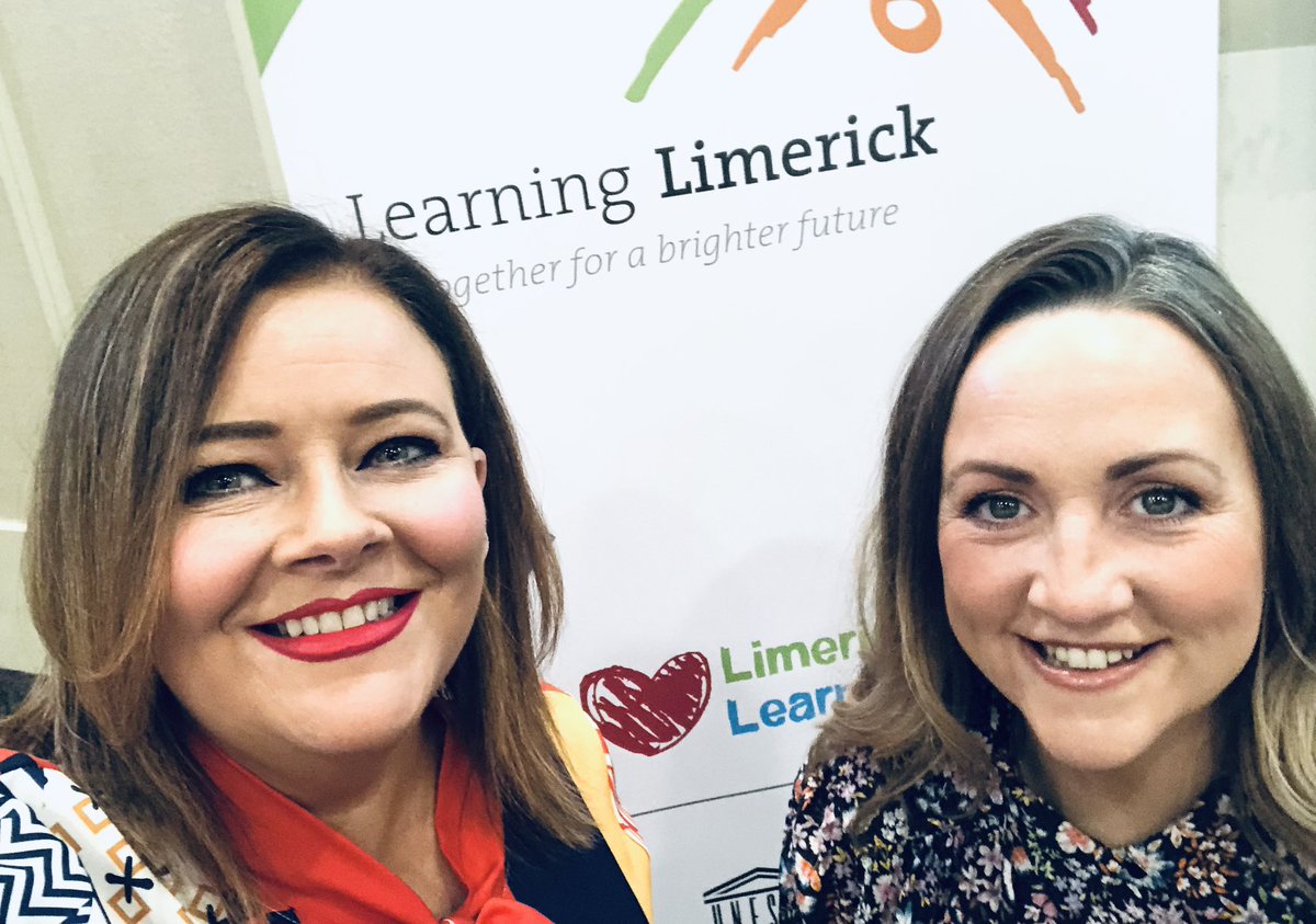 CherylBall_'s tweet photo. We’ve had a fabulous day so far hearing from so many inspiring organisations! #LearningLimerick #LearningCities @NOW_Group https://t.co/dy2srRioAE
