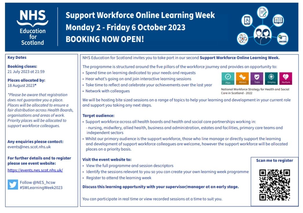 NHS Highland Clinical HCSW Education tweet media