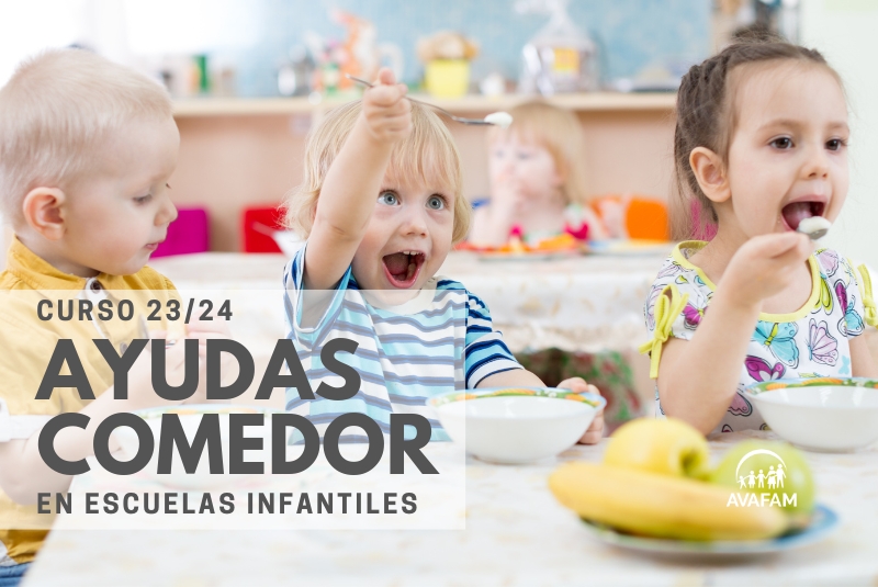 AVAFAM's tweet image. 🍽️🍌🍓🥙 Ya puedes solicitar, hasta el 1 de junio, las ayudas de comedor 🍽️🍌🍓🥙

ℹ️ Más info y la solicitud aquí: avafam.org/solicitud-de-a…

#AyudasFamiliares #AyudasComedor @AjuntamentVLC  #EscolarizacionInfantil #AbreElPlazo