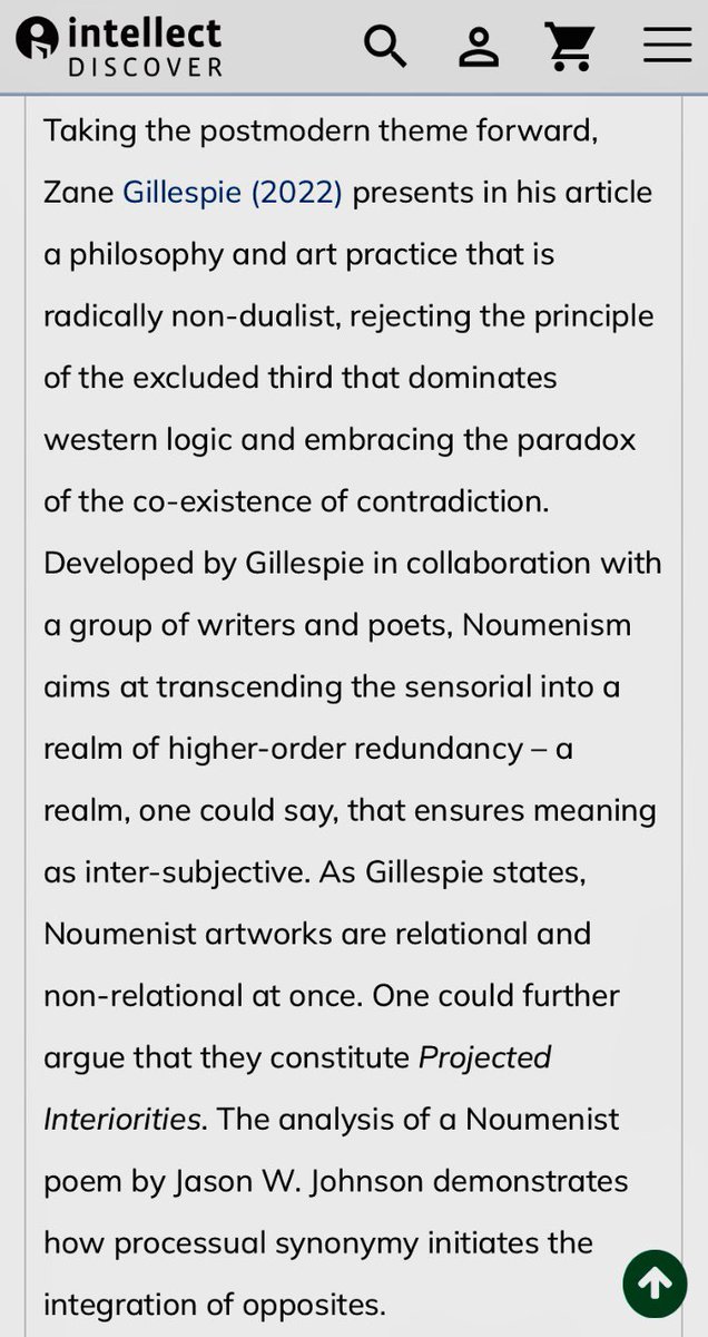 My paper on #Noumenism has been published in <a href="/IntellectBooks/">IntellectBooks</a> peer-reviewed #journal <a href="/TechnoeticJ/">Technoetic Arts ( @technoeticarts.bsky.social)</a>:
doi.org/10.1386/tear_0…

Many thanks to #ClaudiaWestermann <a href="/litradesign/">Claudia Westermann</a> Check out her #art@ litra-design.com
Her #Editorial for issue20.3is available@ doi.org/10.1386/tear_0…