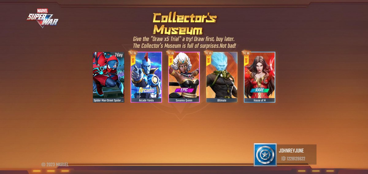 JohnreyStuff's tweet photo. #MARVEL Super War https://t.co/8s2L6NZKvZ