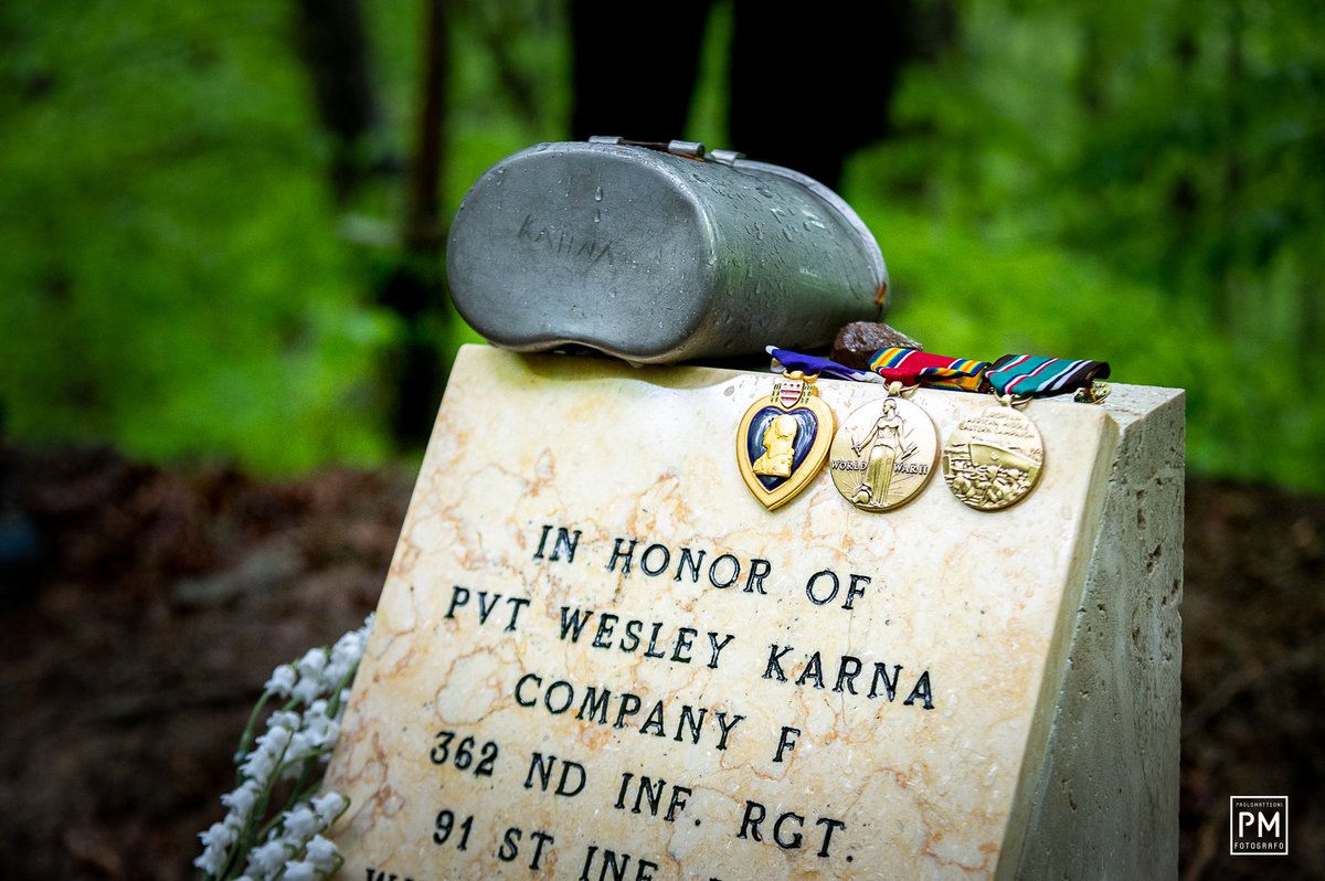 Honored that today I am returning to the US with an object belonging to my great uncle, Wesley Karna, who died in Italy in WWII.  Thanks to <a href="/GoticaToscana/">Gotica Toscana Onlus</a> for making it happen!
m.facebook.com/story.php?stor…