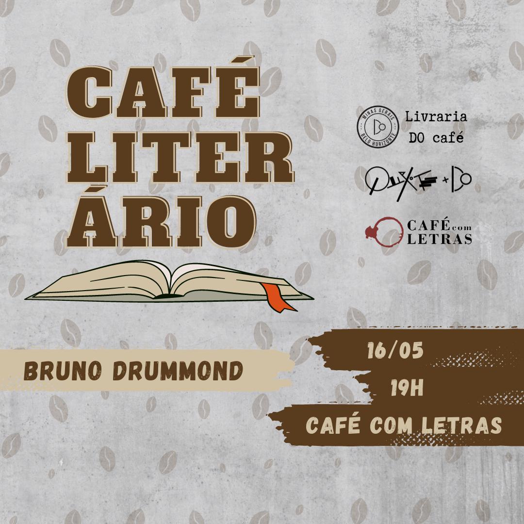 Olá, tudo bem?
Hoje temos Café Literário às 19h. Um bate-papo entre Luciana Tanure e Bruno Drummond sobre a obra Bérberis.