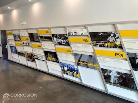 The #CorrosionInnovations team met w/<a href="/KTATatorInc/">KTA-Tator, Inc.</a> yesterday, &amp; we'd like to thank Bill Corbettt, Chaz Sztroin, &amp; Robert Leggat for their hospitality during our visit. We're proud to be partnered with them and appreciate their support for our #ChlorRid product line.

#surfaceprep