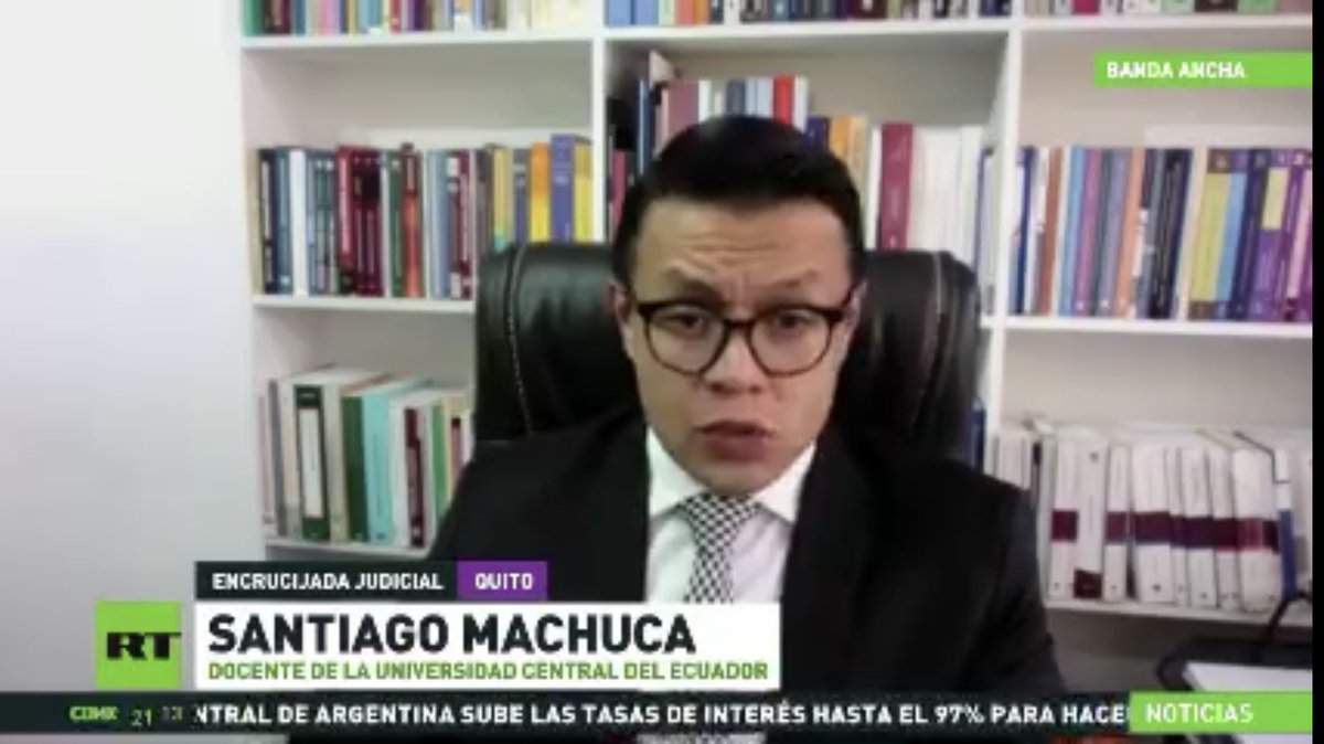 MachucaLozano's tweet photo. Mi entrevista en @ActualidadRT sobre el juicio político contra Guillermo Lasso #JuicioPoliticoALasso https://t.co/ulsV9UqNMc
