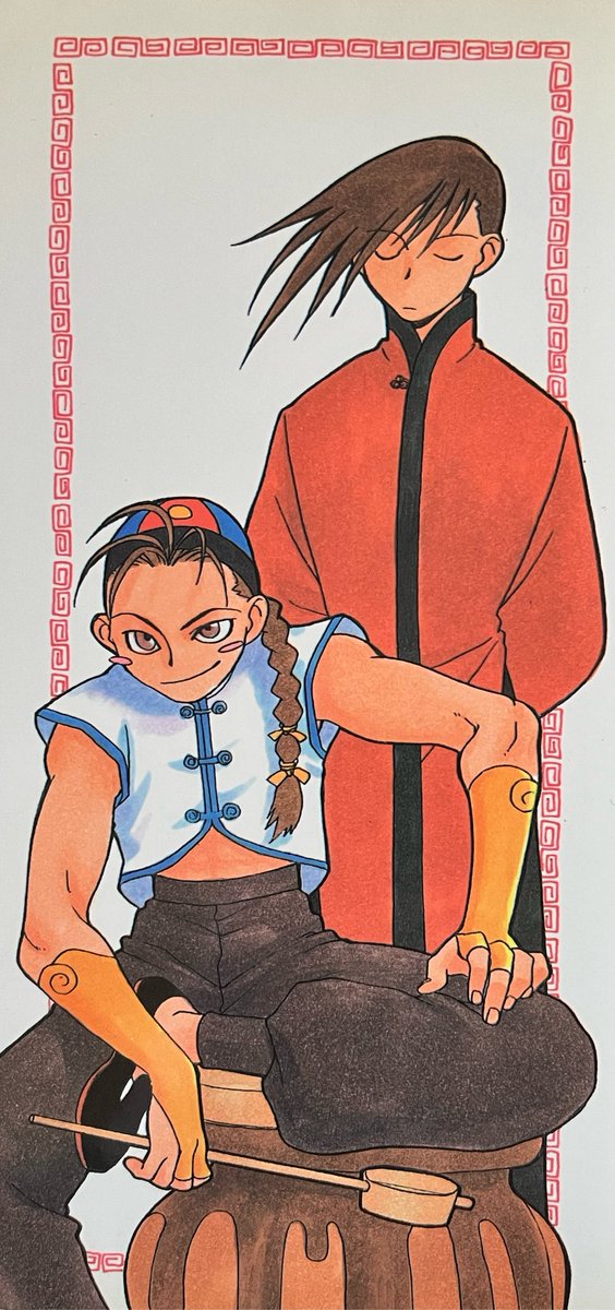 Street Fighter 3 Comic Anthology slipcase artwork

Artwork by Naozumi Takahashi

#StreetFighter #SF3 #Yun #Yang