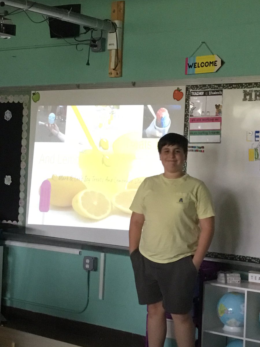 MrsRienzo's tweet photo. Lemonade Wars Business plans! They did so well! @ORHEagles21 @LCalabrese1 #wehelpchildren https://t.co/aXyhKWCWIu
