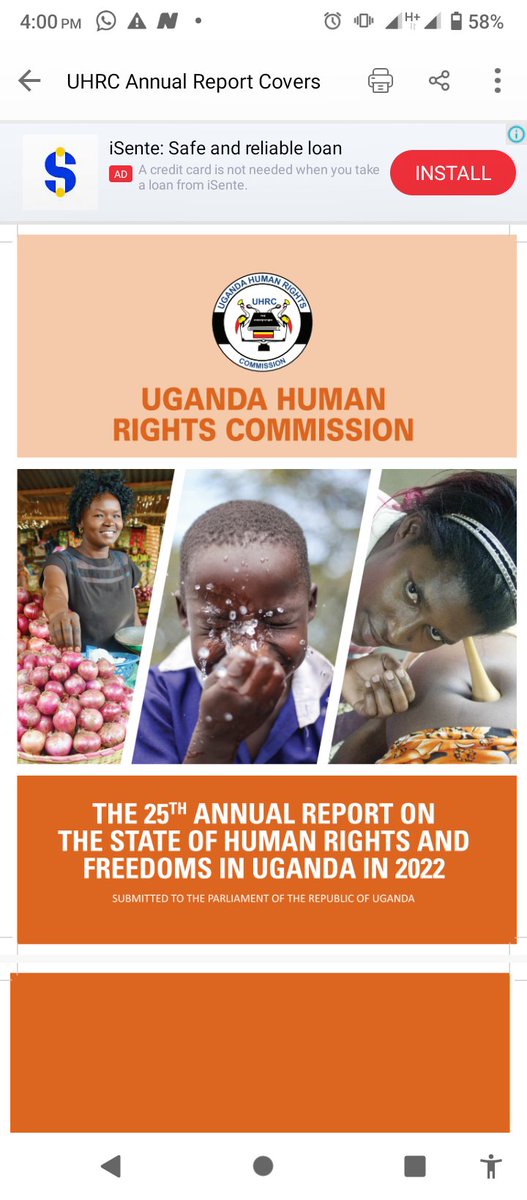 UHRC_UGANDA's tweet photo. The 25th Annual Report on the State of Human Rights and Freedoms in the Country will be presented to the Speaker of Parliament @AnitahAmong this Friday 19th May 2023.
Thereafter, we will proceed with a public launch @ProteaKampalaH. 

Watch us live on @ntvuganda from 2pm-3pm. https://t.co/WDUKViodUz
