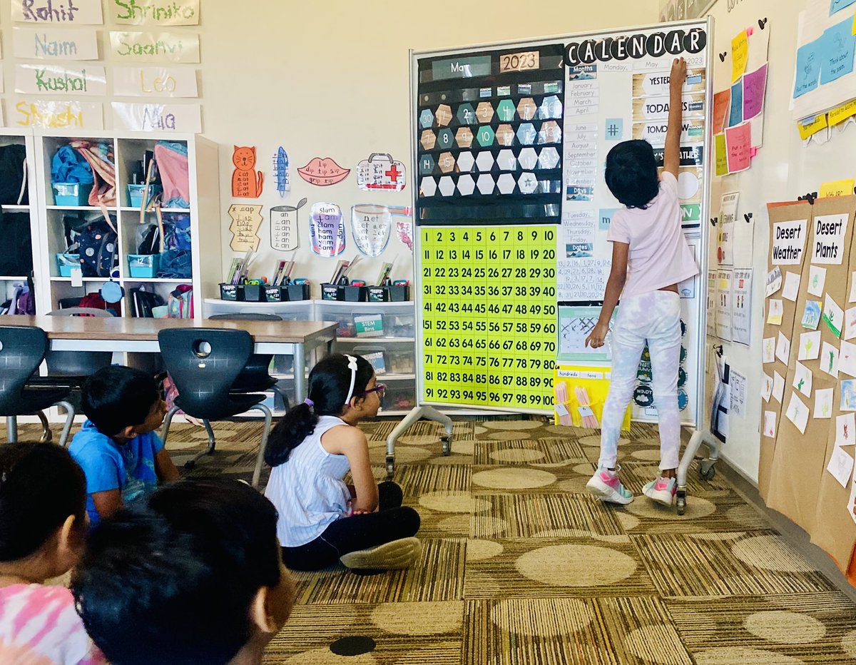 waggslittleones's tweet photo. I love witnessing BK Learners LEADING calendar INDEPENDENTLY at the end of the year. They sure do have the SWEETEST teacher voices! #RJLBK #RJLyear9 #RJLadventures https://t.co/EQv8bH5Xal