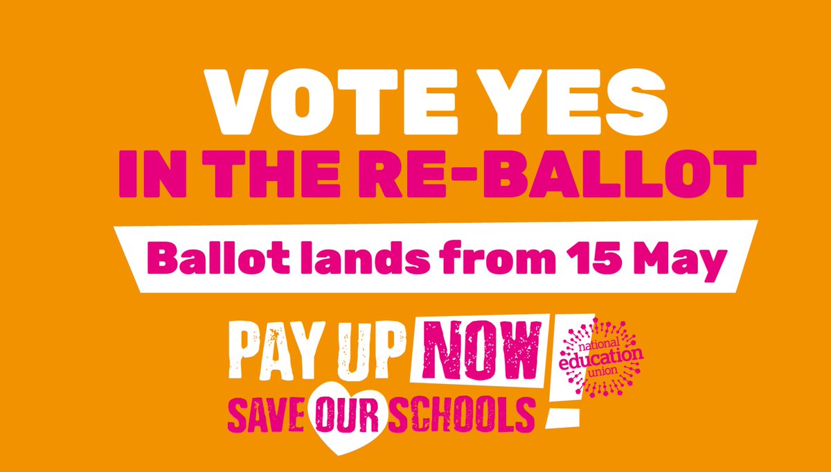 Caroline CO'Brien ☘️ (@cob75) on Twitter photo 📣I HAVE VOTED 🗳️
I have just voted to #SaveOurSchools and sent a message to <a href="/GillianKeegan/">Gillian Keegan</a>.
It's time for this government to #PayUp.
Tell the <a href="/NEUnion/">National Education Union</a> you have voted here 👉neuactivate.com 📣I HAVE VOTED 🗳️
I have just voted to #SaveOurSchools and sent a message to <a href="/GillianKeegan/">Gillian Keegan</a>.
It's time for this government to #PayUp.
Tell the <a href="/NEUnion/">National Education Union</a> you have voted here 👉neuactivate.com
