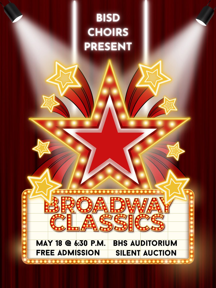 Last Choir performance is THIS THURSDAY! You have to make it you won’t want to miss it!! Although it is bittersweet, we are excited to experience one last Brenham High school choir hoorah! #WeAreBrenham 💚 <a href="/BrenhamHS/">Brenham High School</a> <a href="/brenhamchoir/">Brenham HS Choir</a>