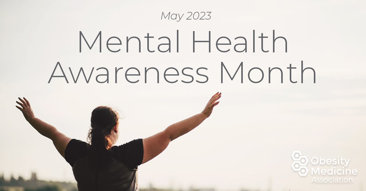 As this month is Mental Health Awareness Month and this week is National Women's Health Week, Dr. Carolynn Francavilla Brown has written an article for OMA on women's mental health and obesity. Read the full article at obesitymedicine.org/womens-mental-… #obesity #mentalhealth