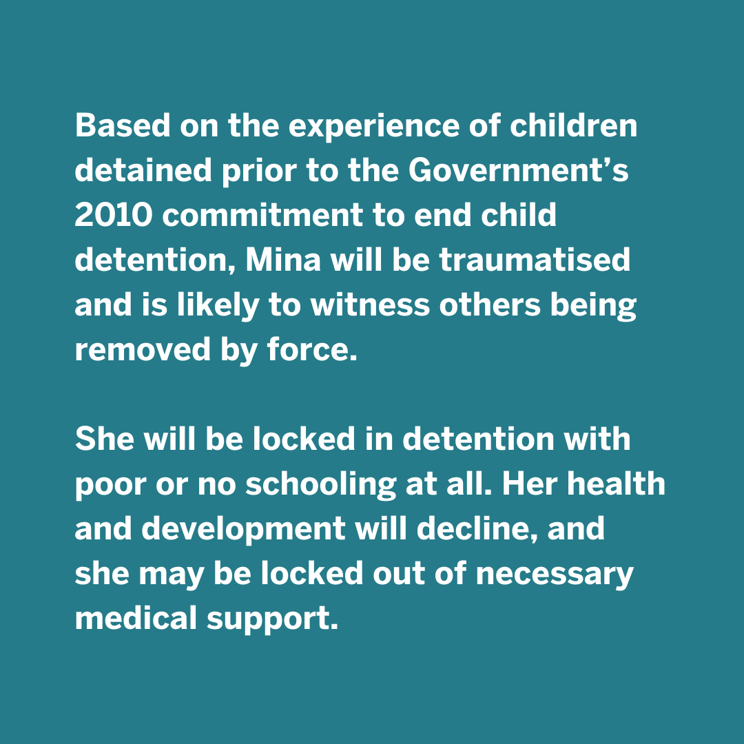 childrensociety's tweet photo. The #IllegalMigrationBill explained - what would happen to a child like Mina?

If this bill becomes a law without amendments, we will be closing the door for children seeking help. They'll be locked out of claiming #asylum and denied the protection and support they need. https://t.co/epkqC15qD6