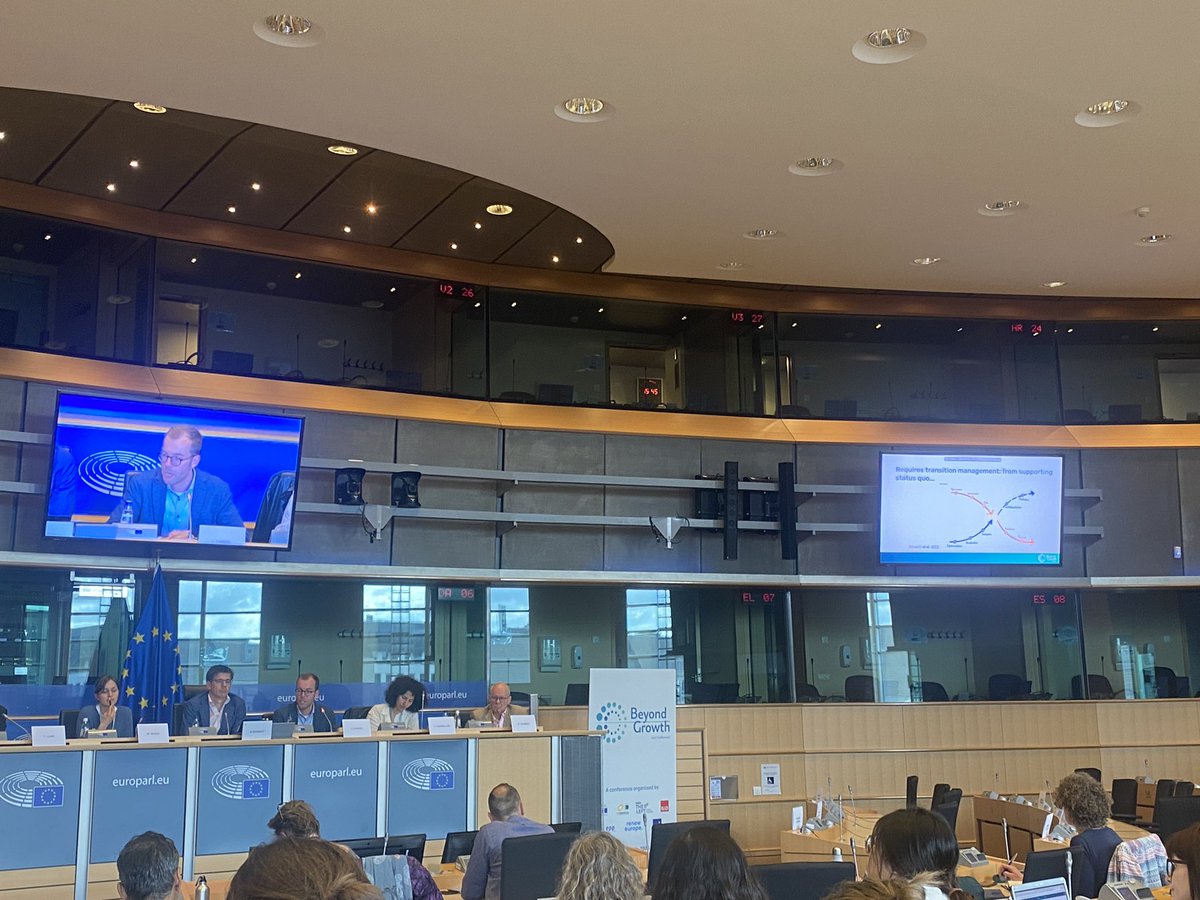 #BeyondGrowth2023 - Food Policy 

Pr @JeroenCandel shared this grath to on the path to a #SustainableFoodSystem
- dismantle unsustainable practicies
- scale up sustainable ones
For fisheries #bottomtrawling is the most destructive practice: learn more ⬇️⬇️
seas-at-risk.org/publications/r…