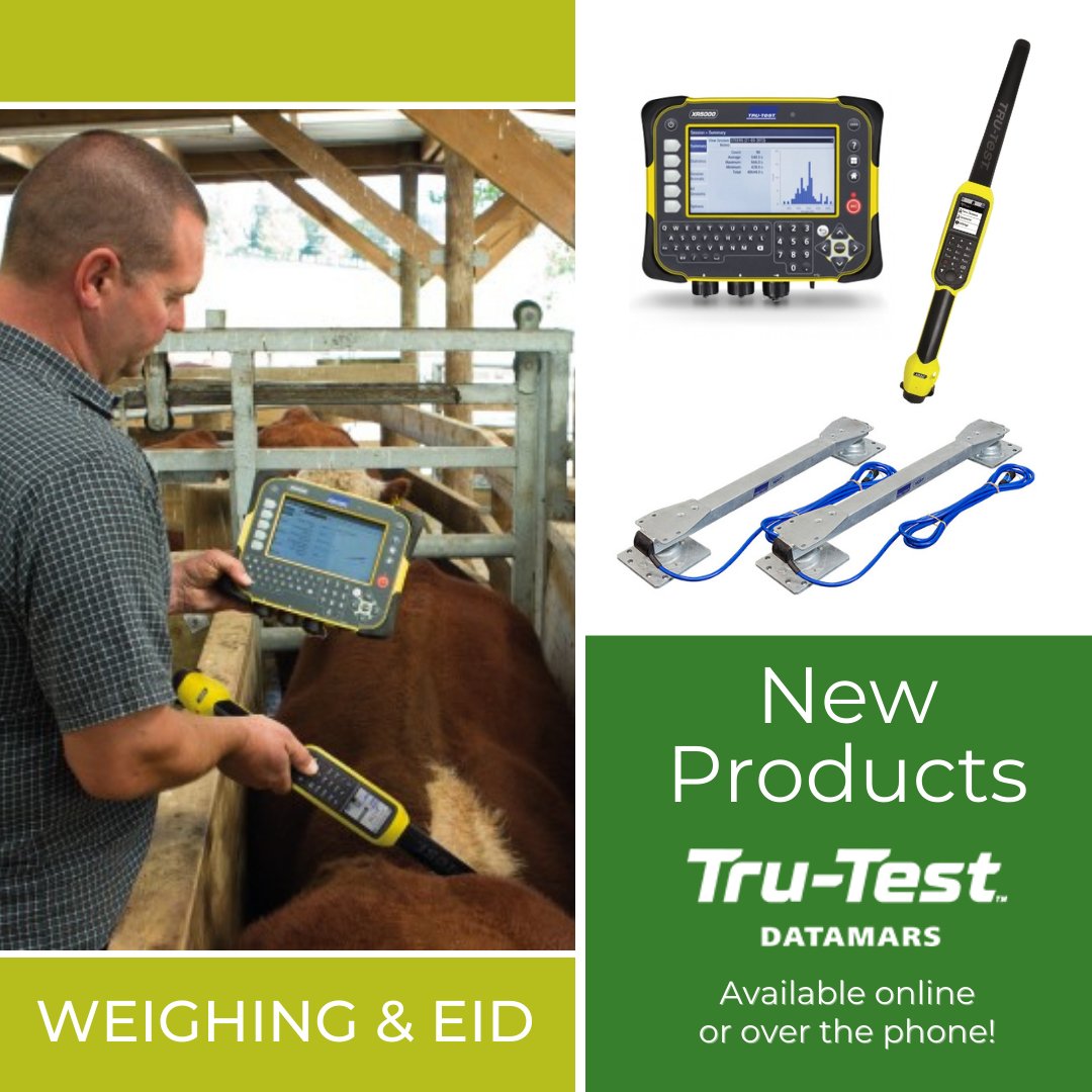 Powered Pasture (@poweredpasture) on Twitter photo We want to bring products you can rely on, that’s why we’re delighted to bring Tru-Test Weigh products to our store.
Data capture has always been key for us here at Rotmell Farm and we’ve been Tru-Test for over 10 years, with our go-to products being the XR5000 & XRS stick reader We want to bring products you can rely on, that’s why we’re delighted to bring Tru-Test Weigh products to our store.
Data capture has always been key for us here at Rotmell Farm and we’ve been Tru-Test for over 10 years, with our go-to products being the XR5000 & XRS stick reader