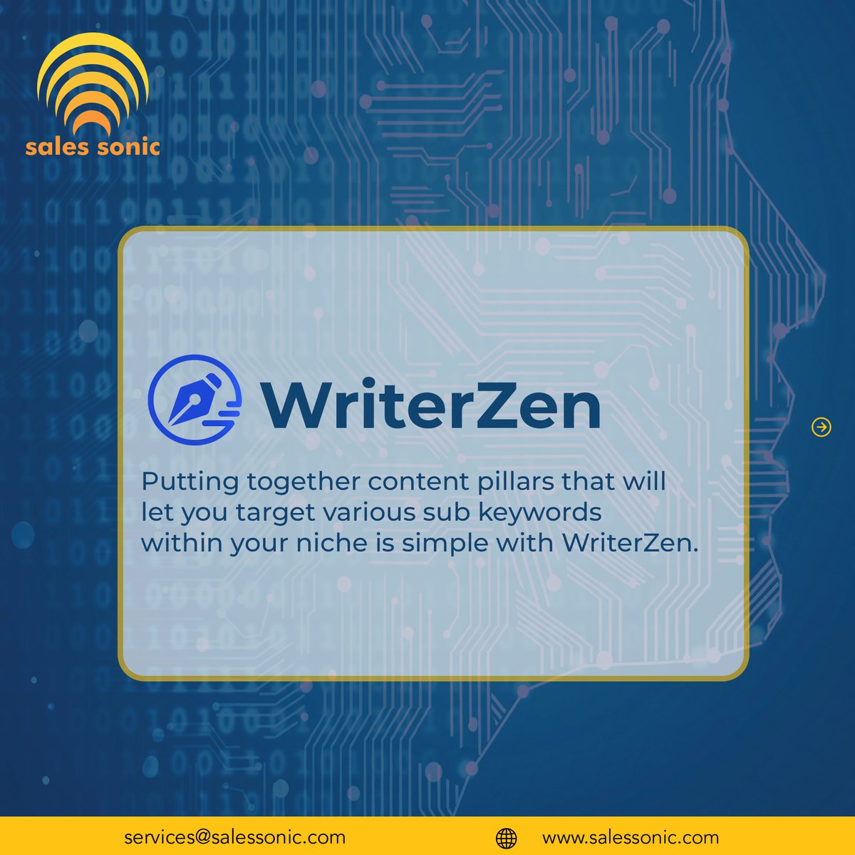 salessonic1's tweet image. 7 BEST AI SEO TOOLS FOR 2023!
.
.
Like our Content?
Follow @sales.sonic for more.📷
.
Looking to grow your Business Digitally?
📷DM us &quot;Grow&quot; to get started!
📷services@salessonic.com
📷salessonic.com
Contact us: +91 8341777824
#AIKeywordResearch #RevolutionarySEOTools