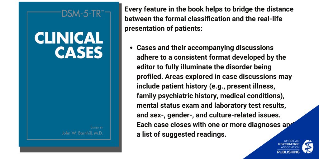 DSM-5 Clinical Cases DSM-5-TR® Clinical Cases: : Edited by John W. Barnhill, M.D.:  9781615373611: Books