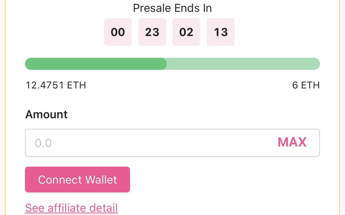 InfinityBox_'s tweet image. 🔥✅12+ ETH FILLED - INFINITY BOX PRESALE - LIVE ON PINKSALE  

😊InfinityBox ETH presale :
pinksale.finance/launchpad/0x09…

Presale Ends on:17th May 13:00 UTC

✅KYC ✅ AUDIT ✅ SAFU

Don’t Miss this Opportunity to get in the presale now!