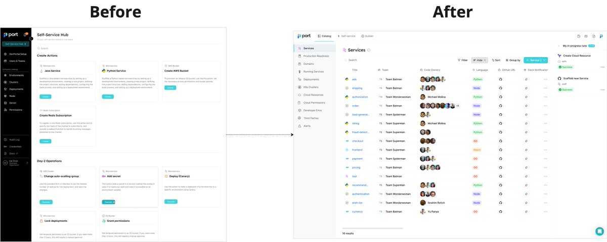 I love changes!

Big shout out to the <a href="/tweetsbyport/">Port</a>  team on the new killer design of the app 💪🏼

Check it out 👩🏻‍💻 --&gt; demo.getport.io