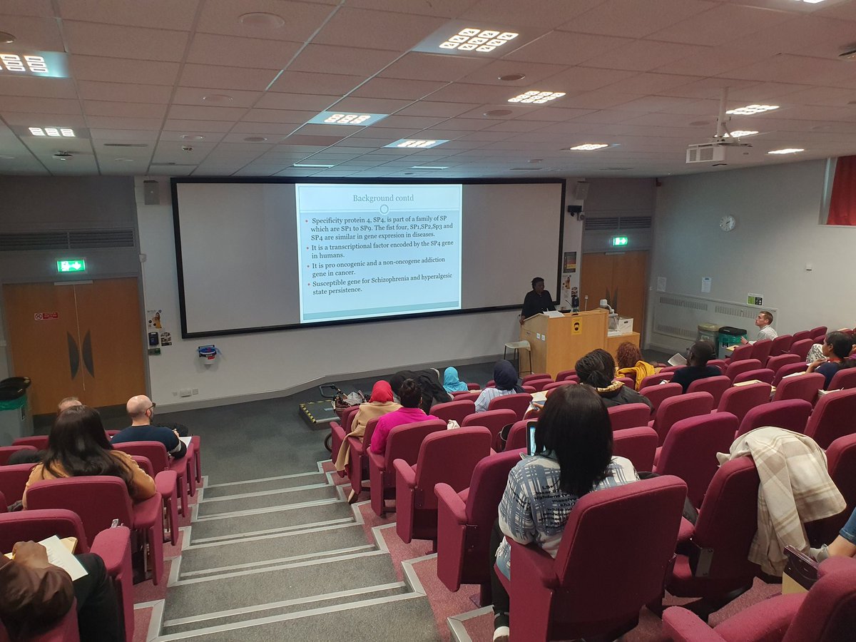 Msc mini-conference for our <a href="/UoBBio/">UoBBio</a> MSc students is in full swing. Some very interesting presentations already.