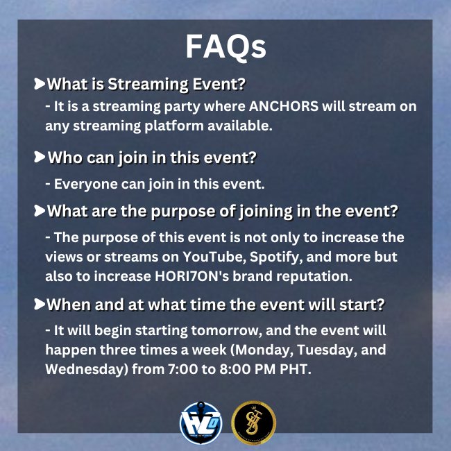 HORI7ON CAVITE (OFFICIAL) on Twitter: