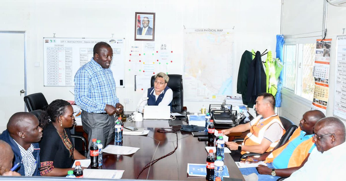 Kenya National Highways Authority Kenha On Twitter Kenha Team Led