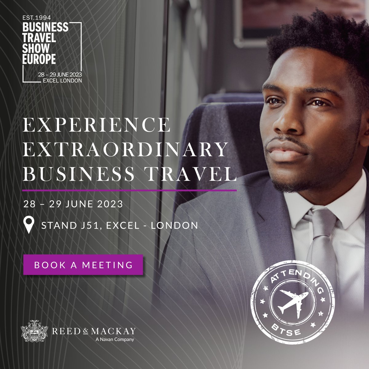 Is it time you experienced extraordinary business travel? 
Join us on stand J51 at Business Travel Show Europe to discover corporate travel and events with a difference. 
Schedule a meeting to find out more: reedmackay.com/business-trave… 

#BTShowEu #ForTheLoveOfTravel #BusinessTravel