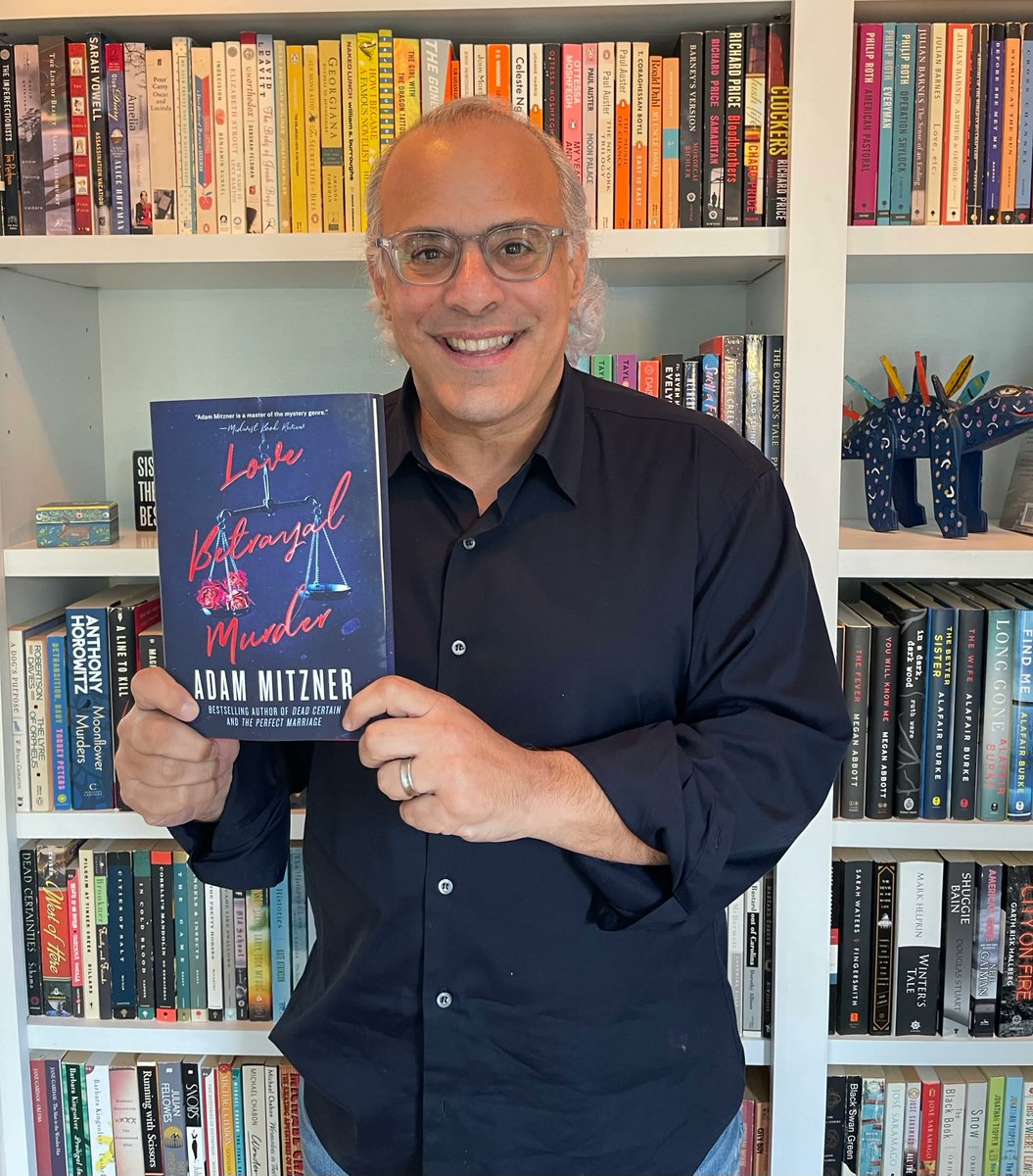 BlackstoneAudio's tweet photo. A thrilling case of passion and deception awaits... Happy #pubday to @adammitzner 's gripping #legalthriller, #LOVEBETRAYALMURDER ! 🔪🌹From the acclaimed author of #DeadCertain, make sure to add this book to your reading list! 
  👉📕https://t.co/P8U0em2oTO https://t.co/aXI1ijP8Cr