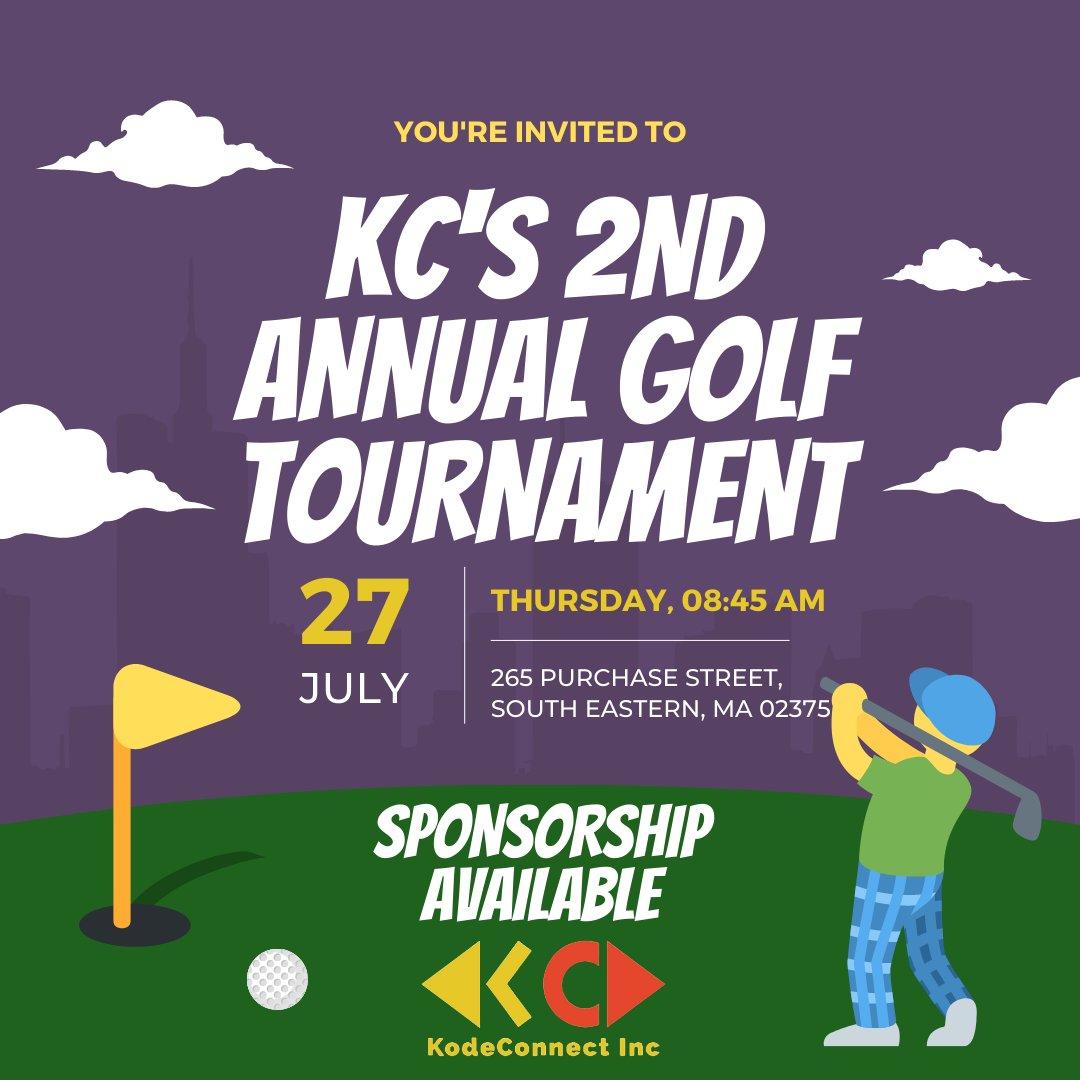 Purchase your Golf Foursomes today!  New purchases count towards a matching grant- if we have $10,000 in sales and/or new donations by June 1, we will receive a $10,000 matching grant!
eventbrite.com/e/2nd-annual-k…