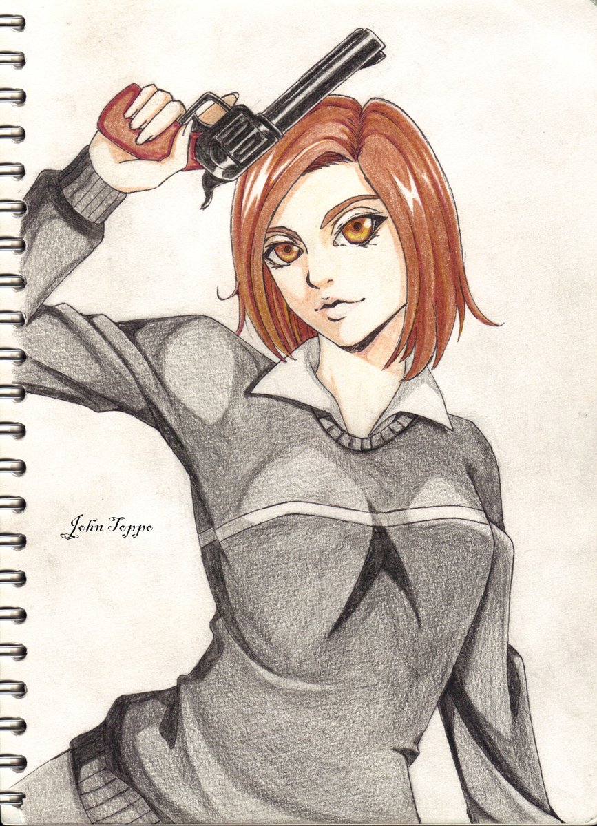 JohnToppo13's tweet photo. #anime #animeart #art #drawing #illustration #sketchbook #sketchbookart #sketch #traditionalart https://t.co/EDqUkCXQhU