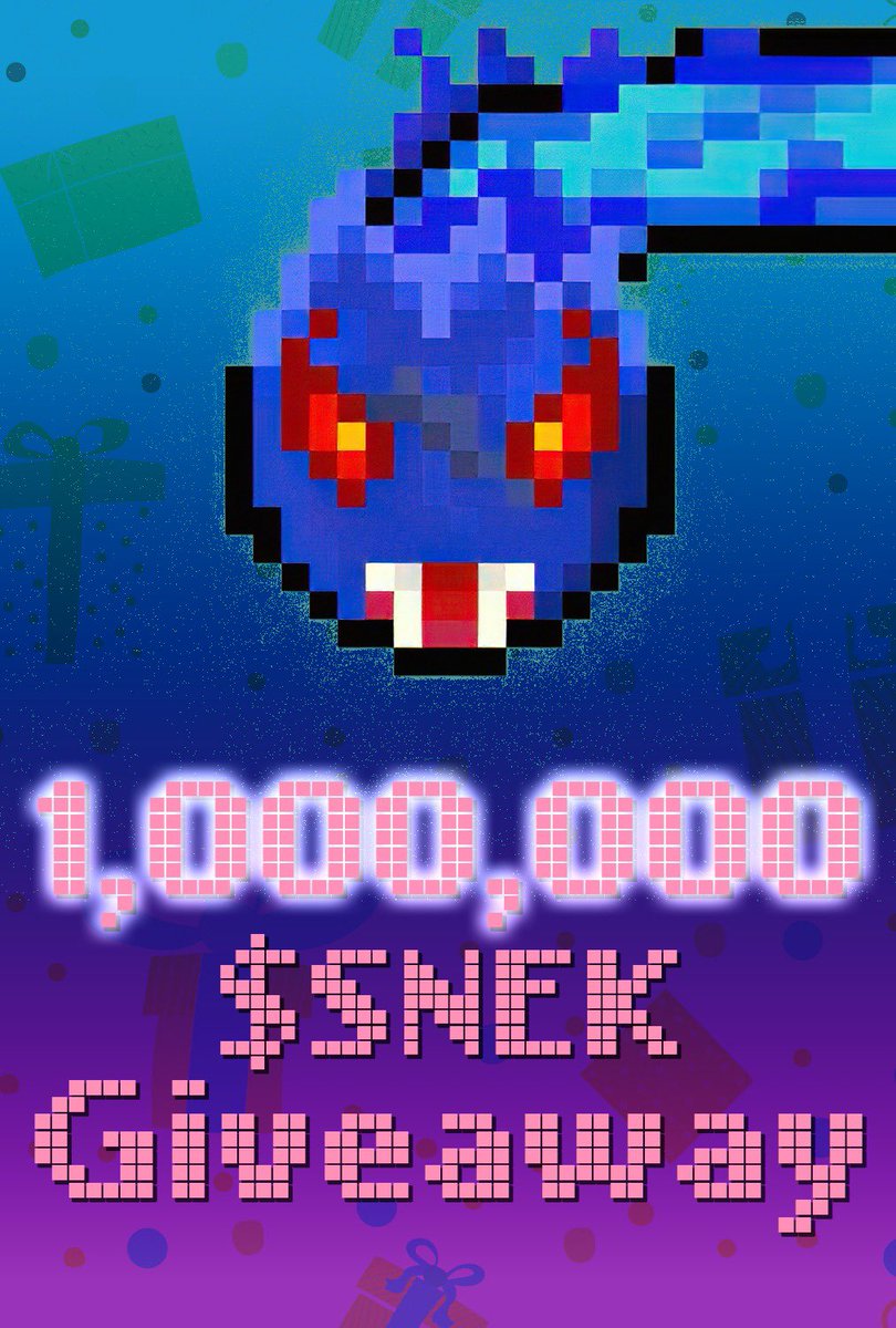 snekbroscnft's tweet image. Fuck it AGAIN🐍🐍🐍

1.000.000 $SNEK COINS to win 🏆 ( 2nd round)

PHASE 3 is MINTING NOW! 

1. Follow @snekbroscnft 
2. Tag 2 ssnek 
3. RT this post
4. RT “PINNED POST”

Failed to do all steps, your entry will be invalid.

⏰ 48 hr