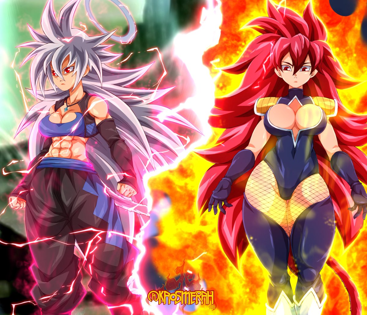 Kaosmerah1's tweet photo. Embracing the fierce and divine. Two incridible OCs, two unstoppable forces.
Michelle &amp; Olivia , OC &amp; concept by @SUmystery27
《COMMISSION WORK》
Thanks for supporting me

#saiyangirl #animegirl #anime #ocgirl #beastform #supersaiyangod https://t.co/kvFETxoZck