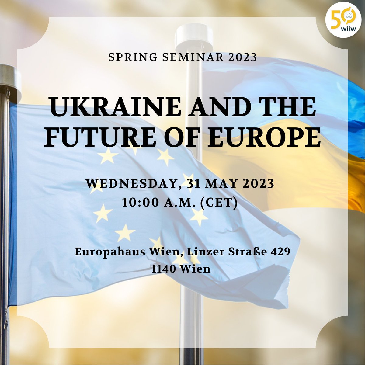 Coming up on 31 May, 10:00 CET: #Ukraine and the future of Europe – our Spring Seminar featuring @dkaleniuk, @MishaGlenny, @DeboraRevoltel1, @cengizkhan, @senoj_erialc, @mariademertzis, @MiriamKosmehl, @CathrinKahlweit et al. Please REGISTER here: ➡️rb.gy/tcuzm