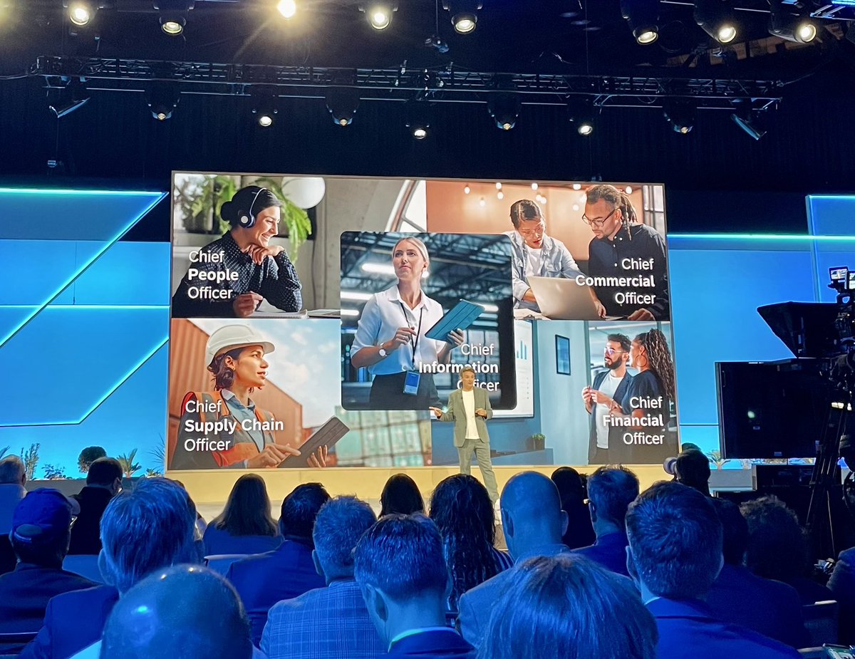 tkkinstant's tweet image. Kicking of #sap #sapphire23 with a news packed keynote with many partners - addressing the current needs of businesses and the experts driving it. Go @ChrstnKlein and team !! 
#businessAI #sustainability #resilience #supplychain #carbonaccounting #people #BTP #datasphere …