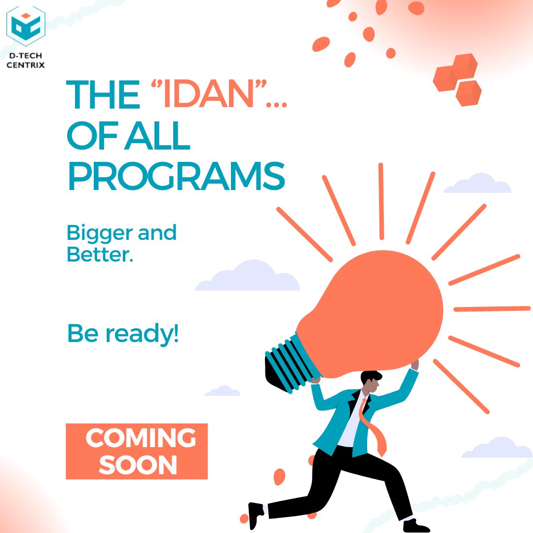 DrOlubamiji's tweet photo. Time to reroute because you have that "IDAN" in you, we know it, so don’t give up hope just yet!
WE HAVE SOMETHING BIG COMING…

#CAP #dtechcentrix
#idan https://t.co/85PazuKBrs