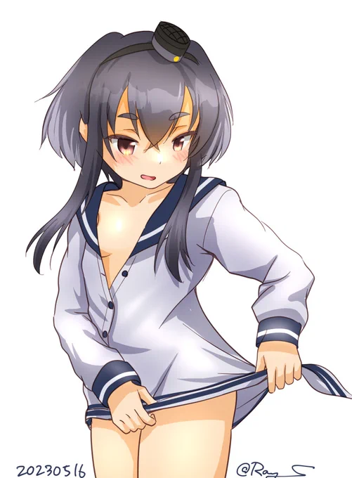 とっきー#艦これ版深夜の真剣お絵描き60分一本勝負 #艦これ版真剣お絵描き60分一本勝負_20230516 