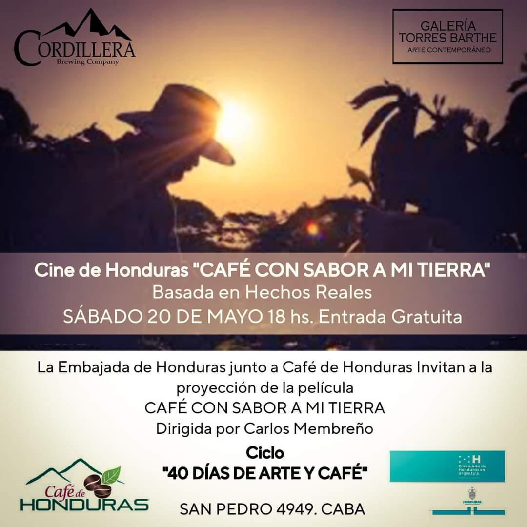 AditaAdelita's tweet photo. Comparto la invitación de @TorresBarthe @EmbajadahnA y @cafedehonduras a la proyección de la película "CAFE CON SABOR A MI TIERRA", en el marco del Ciclo "40 días de Arte y Café". https://t.co/1uYBXlkODz