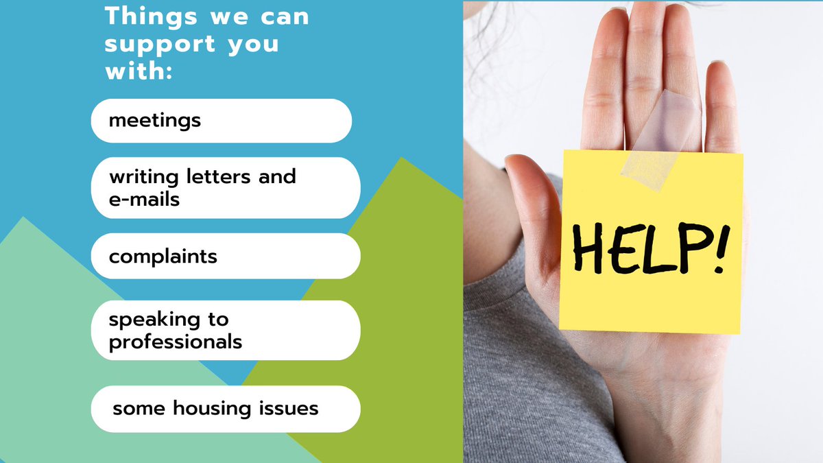 We provide support for people to have their voices heard and help them get people to listen. 

Not sure if we are the right people then just call us 
01723 363910