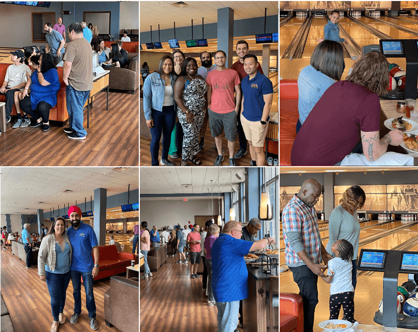 ItegrityI's tweet photo. The @ItegrityI  team got together for our quarterly social event at @PinstripesBBB. It was wonderful seeing everyone &amp; spending time with employees &amp; families. Can’t wait for our next social gathering!
#PinstripesBBB @tdeep_1 #teambuilding @KB10009 https://t.co/i1mK1mBDAV #fun https://t.co/cAglQ75fWT