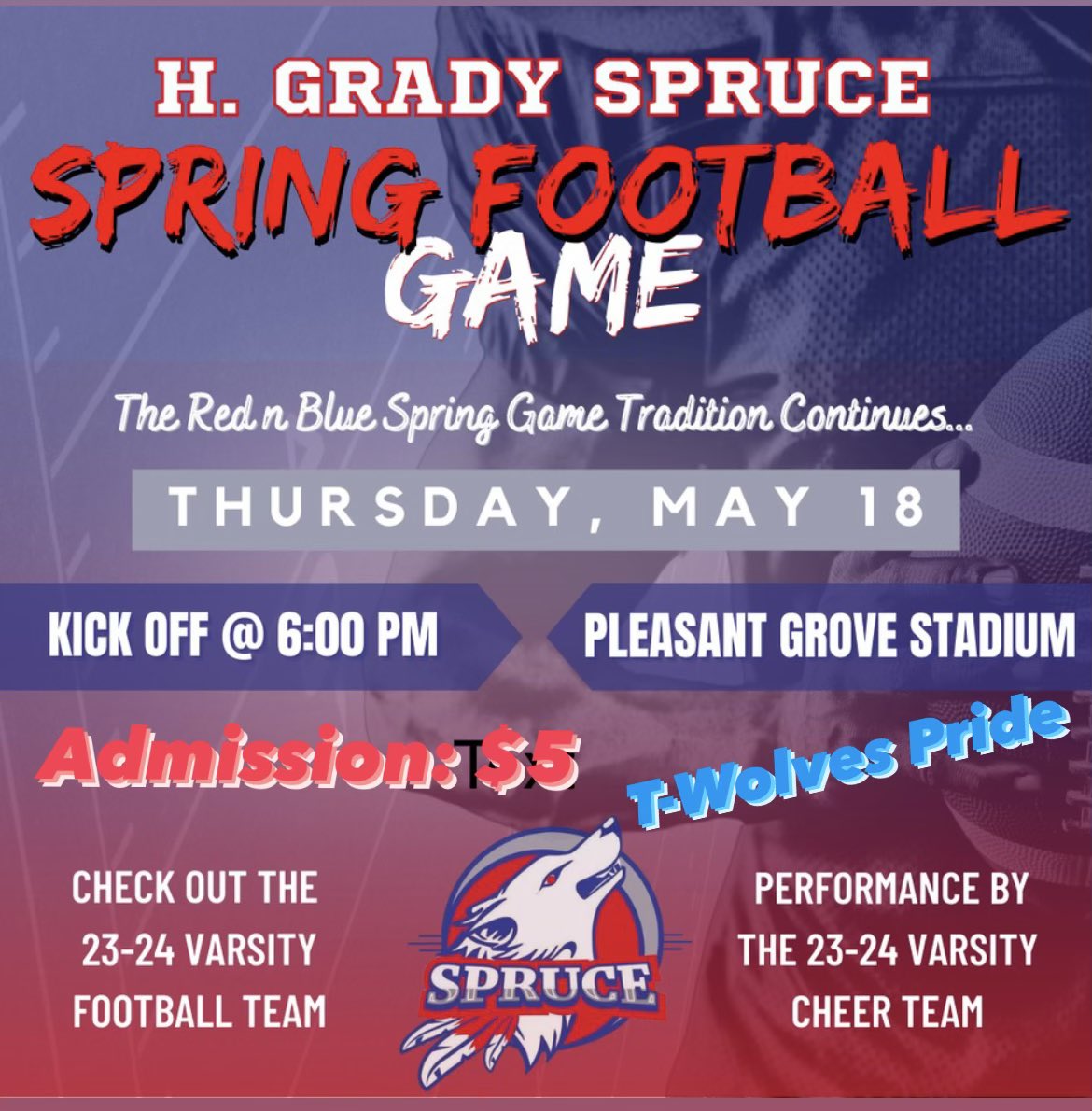 Come out and support your T-Wolves!!!