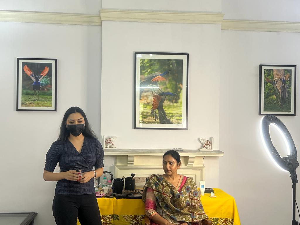 Beauty might bring happiness but happiness always brings beauty.IRSLA members today indulged in an informative &amp; fun workshop conducted by Ms Vitica Ranga d/o Sh Mahendra Ranga &amp;Mrs Meenakshi Ranga.We extend our sincere thanks to Vitica &amp;wish her the best in her future endeavours