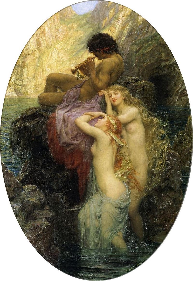 Sea Melodies (1904) by Herbert James Draper

#FairyTaleTuesday #GothicSpring