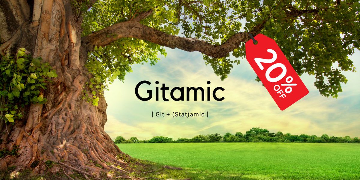 simonhamp's tweet image. 🚀 Unleash the power of Git with #Statamic!

💥 Grab my premium add-on, #Gitamic, at a smashing 20% OFF!

🔥 Upgrade your workflow &amp;amp; supercharge your Statamic projects TODAY!

🌟 Use code: WHATTHEGIT

🎁 Don&apos;t miss out! 🏃‍♂️💨

#Git #CMS

👉 statamic.com/addons/simonha…