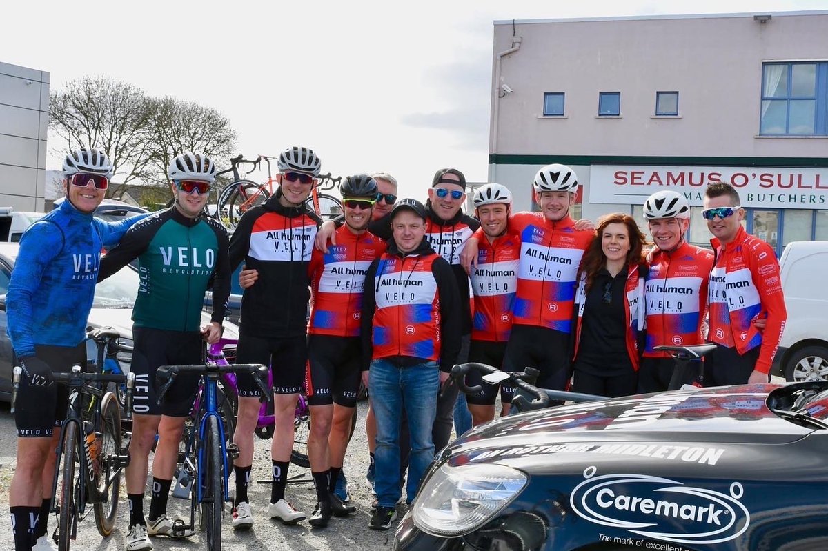 AllhumanAgency's tweet photo. All human wishes Daire Feeley, Mark Dowling, Richard Maes, Tim Walton, Darnell Moore and everyone involved on the @VeloRevolution Team the best of luck as they begin the 2023 Rás Tailteann.
Here’s to another successful Rás.
#RásTailteann
#VeloRevolution
#Allhuman https://t.co/VIgJchV0Mh