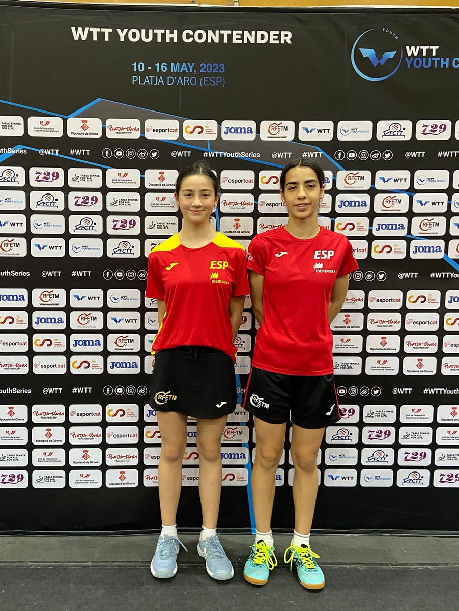 Les nostres jugadores al torneig internacional <a href="/WTTGlobal/">World Table Tennis</a> Youth Contender amb la selecció 🏓 #tennistaula #tennistaulafemení #esport #esportfemení

<a href="/rfetm_tenismesa/">RFETM</a> <a href="/AjRipollet/">Ajuntament Ripollet</a> <a href="/RipolletEsports/">Ripollet Esports</a> <a href="/fcttcat/">Federació Catalana de Tennis Taula</a>