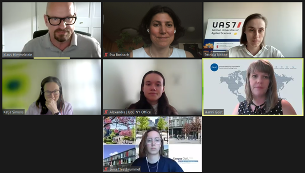 UniCologneNY's tweet photo. Pleased to represent @UniCologne at an online event for the #German Intern. School NY last night! 🇩🇪🇺🇸 Parents & students learned about #study & #research in #Germany & #Cologne; @DAADnewyork @UAS7alliance & @NY_CampusOWL also presented about #funding, #dualstudies & #studentlife https://t.co/rooM8Gtfpu
