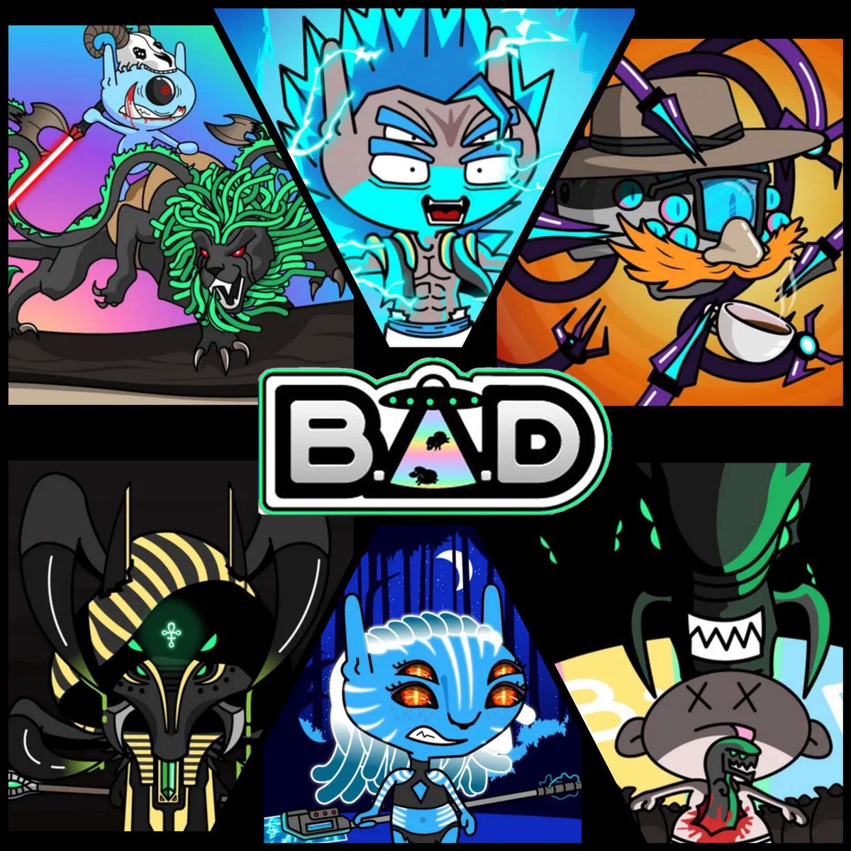 #Gaming W/ <a href="/BAD__nfts/">Aliens-X</a> tonight 9PM CDT in the discord! Tons of prizes and ways to win! From #Rumbles to #Bingo whatever your fancy is! Come hang out talk some smack in the Space Lounge!  #BeBAD #Crofam #eth discord.gg/badaliens
