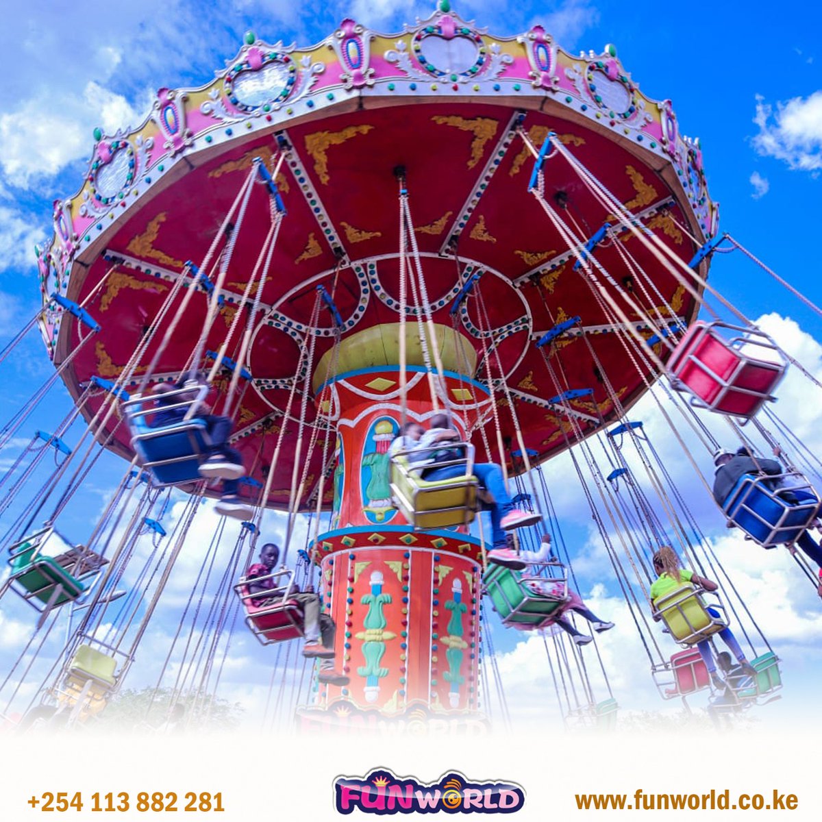 We are about to make your day merry. Visit us today.

Find us at Juja City Mall Complex (Behind Naivas), Along Thika Superhighway on Exit 14/14B.

Contact us on +254 113 882 281

#FunworldAmusementpark #TheFunworldExperience #GBWhatsapp #Tongaren