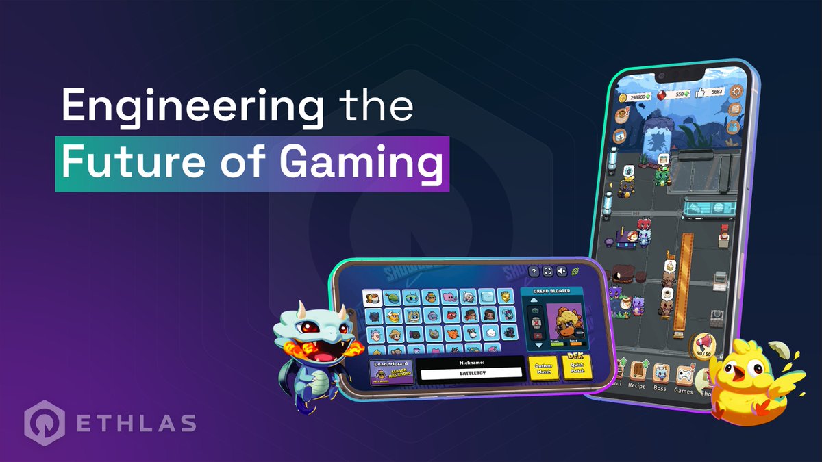 Ethlas 🌐 (@ethlas_official) on Twitter photo 🎮 Ethlas is engineering the future of gaming with Web3, taking experiences to the next level. 
🌐We're building an ecosystem, powered by $ELS  
premint.xyz/ELS/
Embrace innovation and unlock a world of limitless possibilities! 
#Web3 #Gaming #Innovation #Ethlas #ELS 🎮 Ethlas is engineering the future of gaming with Web3, taking experiences to the next level. 
🌐We're building an ecosystem, powered by $ELS  
premint.xyz/ELS/
Embrace innovation and unlock a world of limitless possibilities! 
#Web3 #Gaming #Innovation #Ethlas #ELS